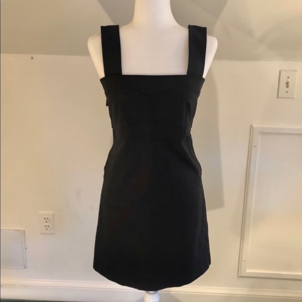 NWT Helmut Lang Bra Mini Dress - Black